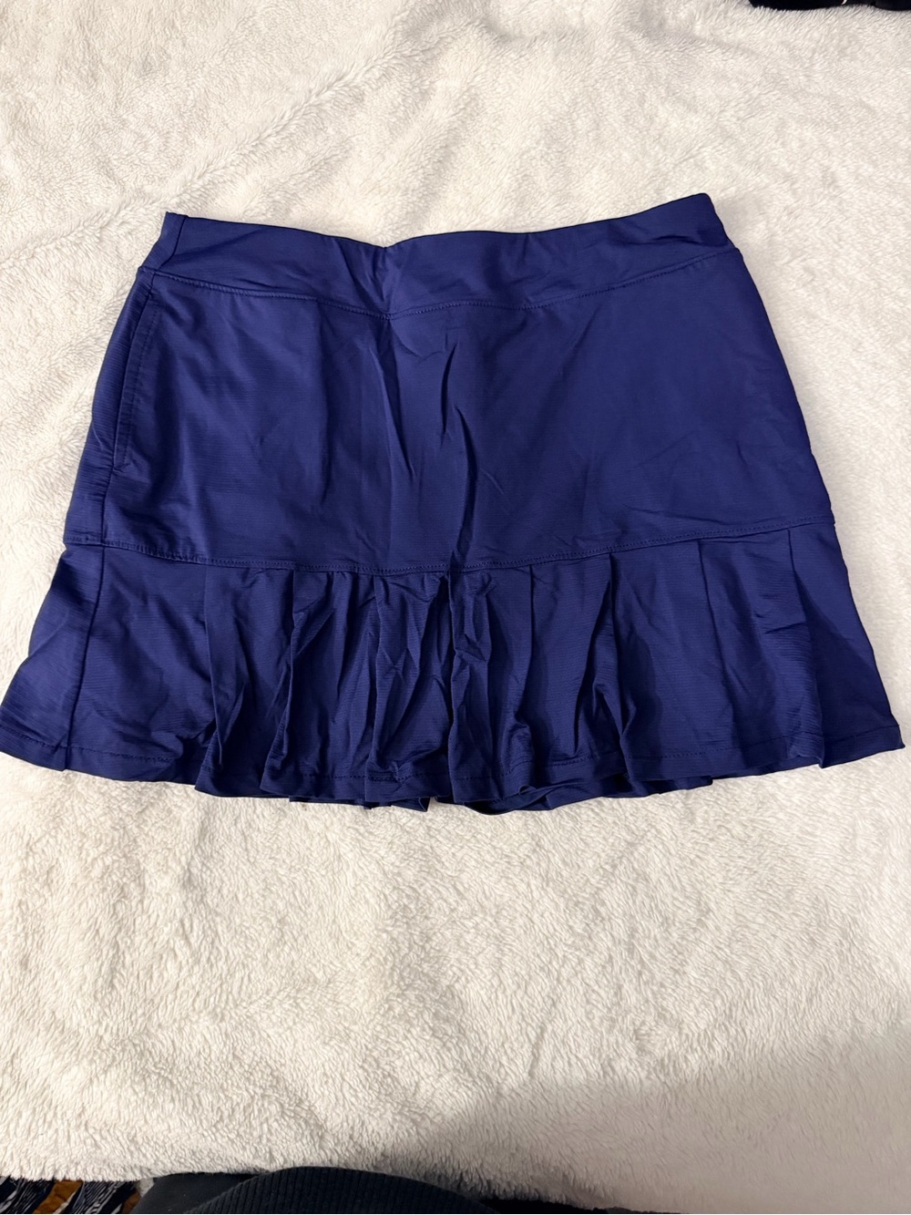 Sport Haley Royal Blue Ruffled Athletic Skort